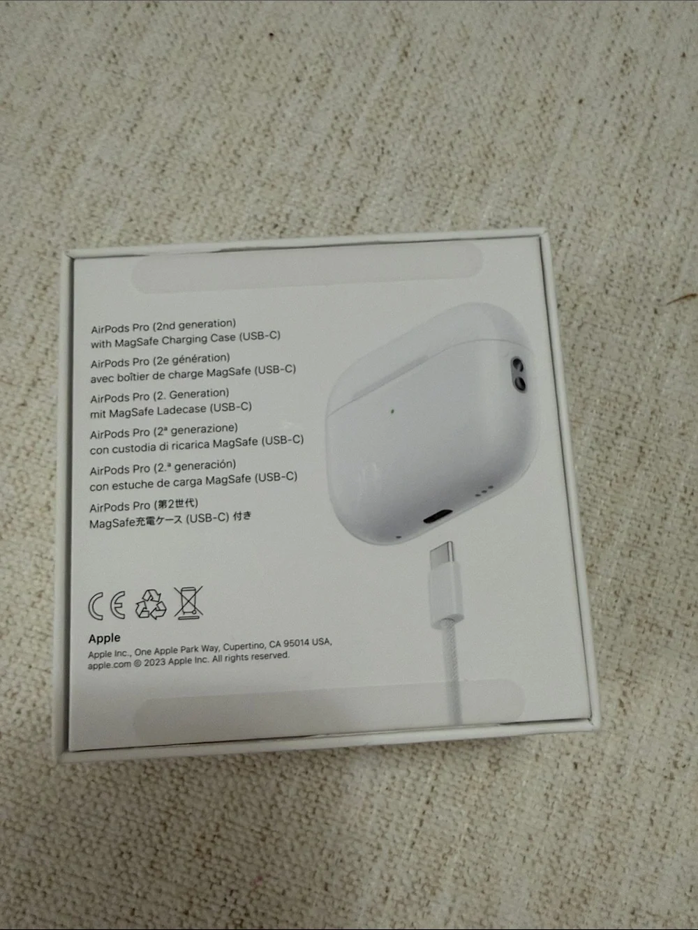Apple AirPod Pro Generation 2 True Wireless Earbuds - White